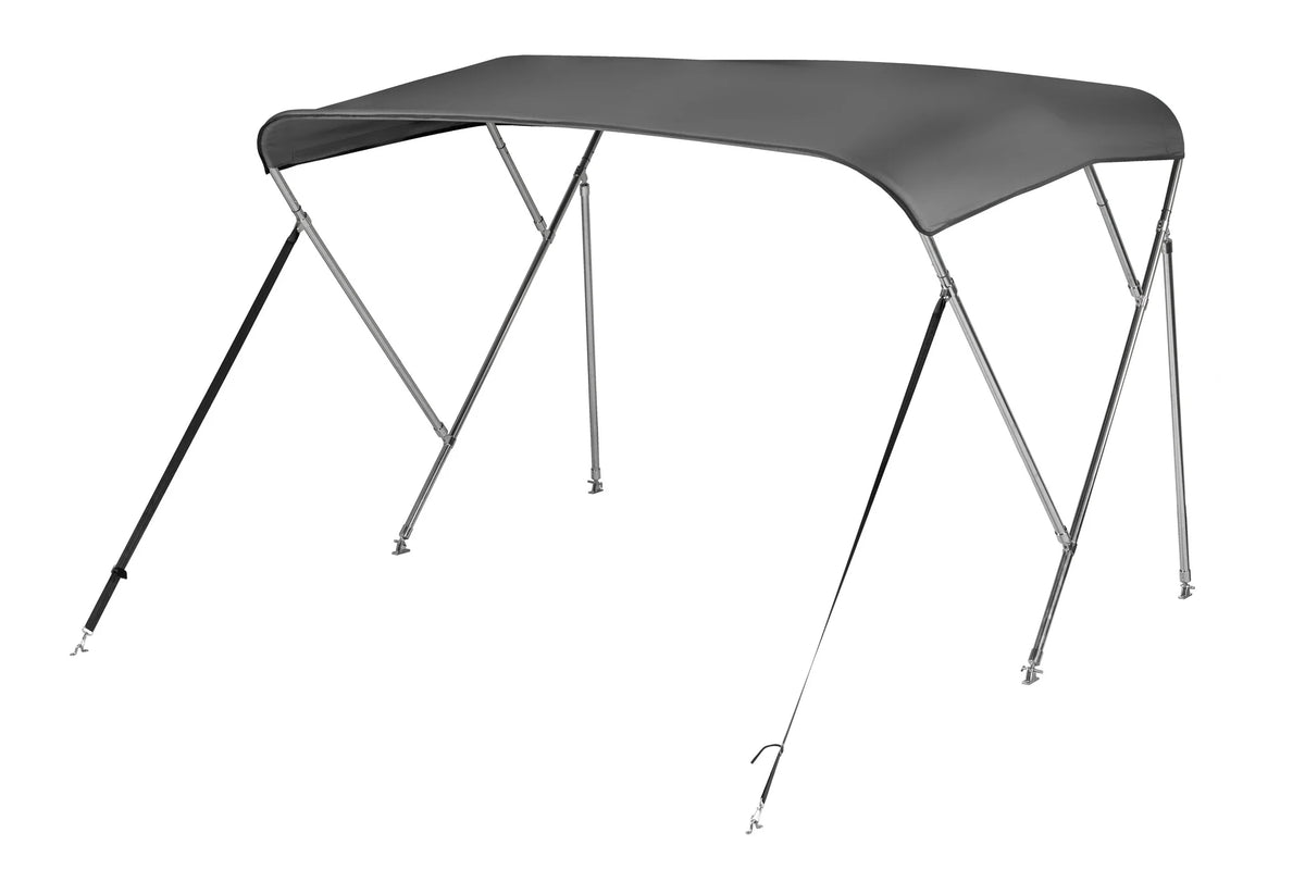 NALUX  RVS Biminitop 3 bogen - Hoogte 117 cm -Breedte 301-316 cm