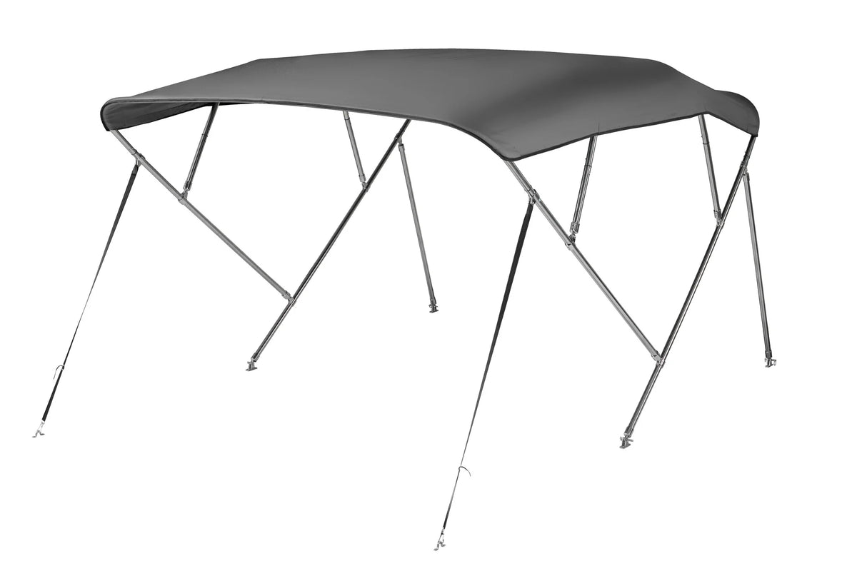 NALUX  RVS Biminitop 4 bogen - Hoogte 137 cm -Breedte 284-300 cm