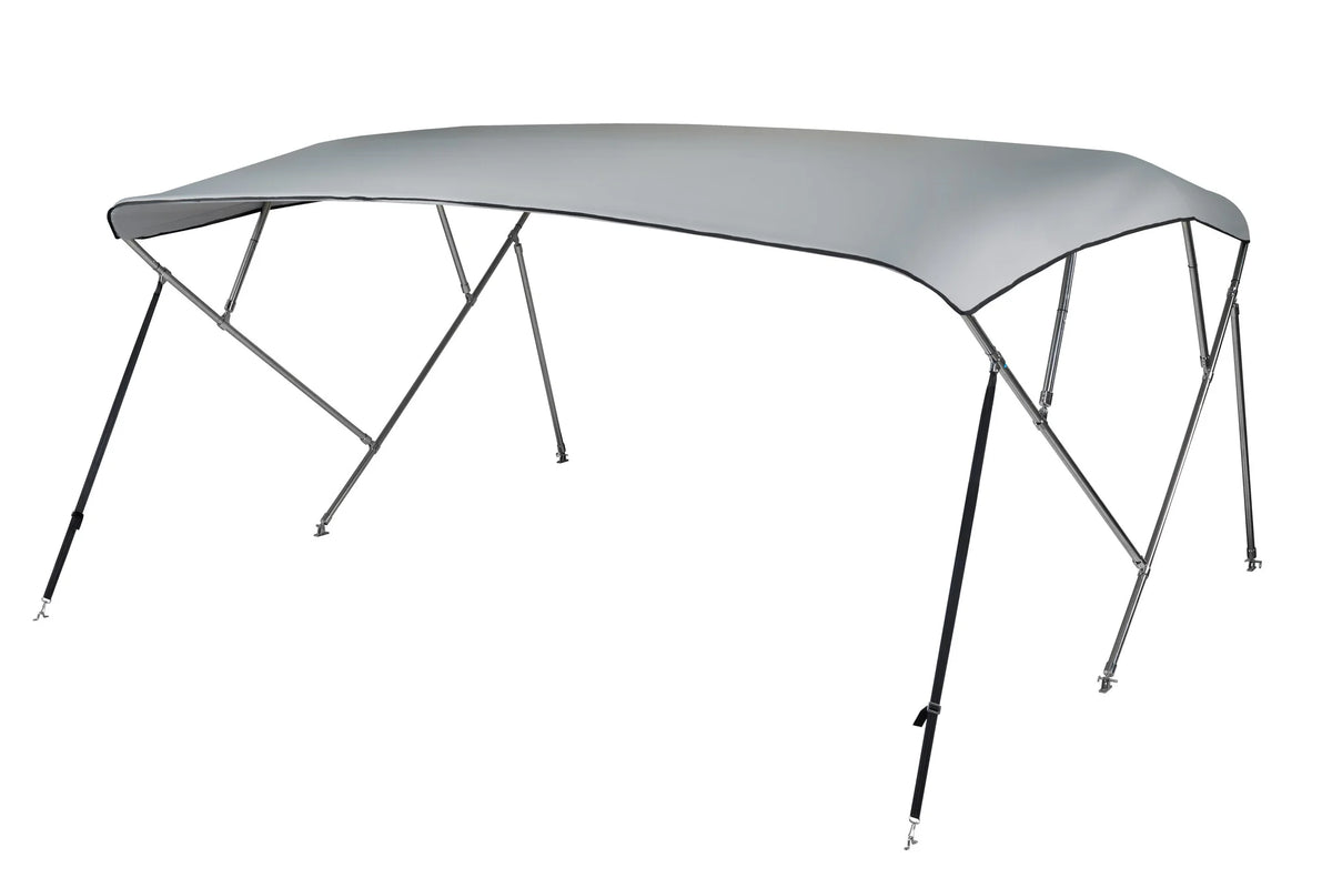 NALUX  RVS Biminitop 4 bogen - Hoogte 117 cm -Breedte 137-152 cm