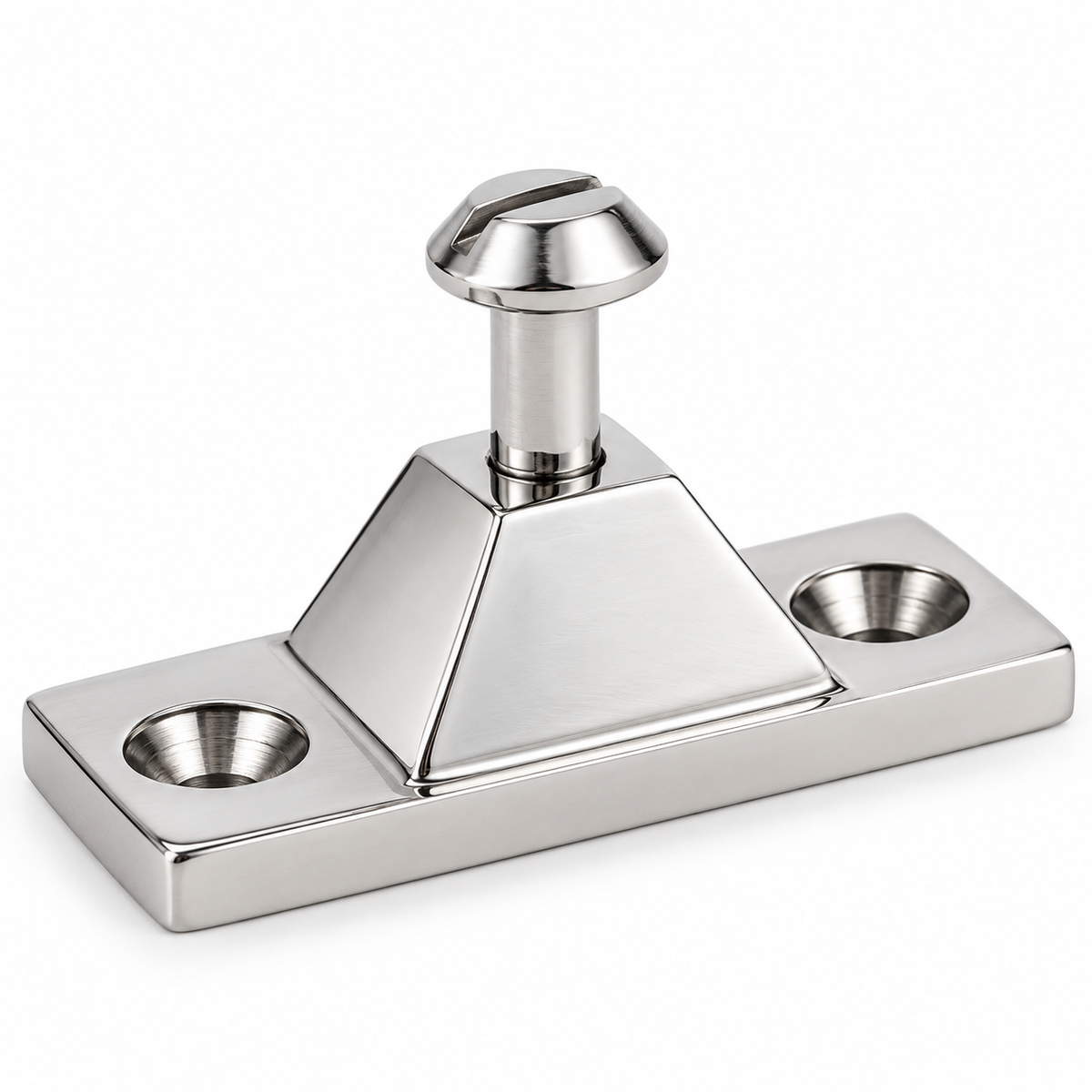 Deck hinge pyramid shape – stainless steel