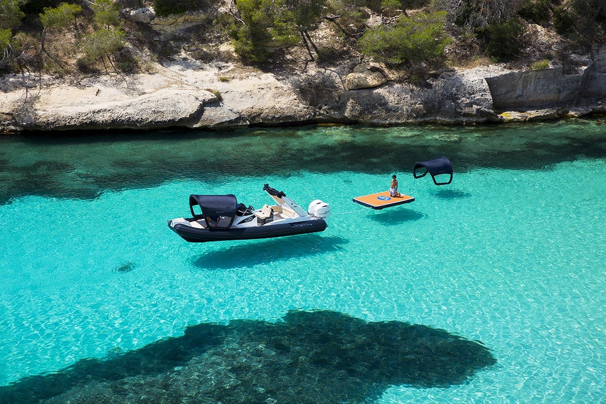 Decktent XS opblaasbare Bimini