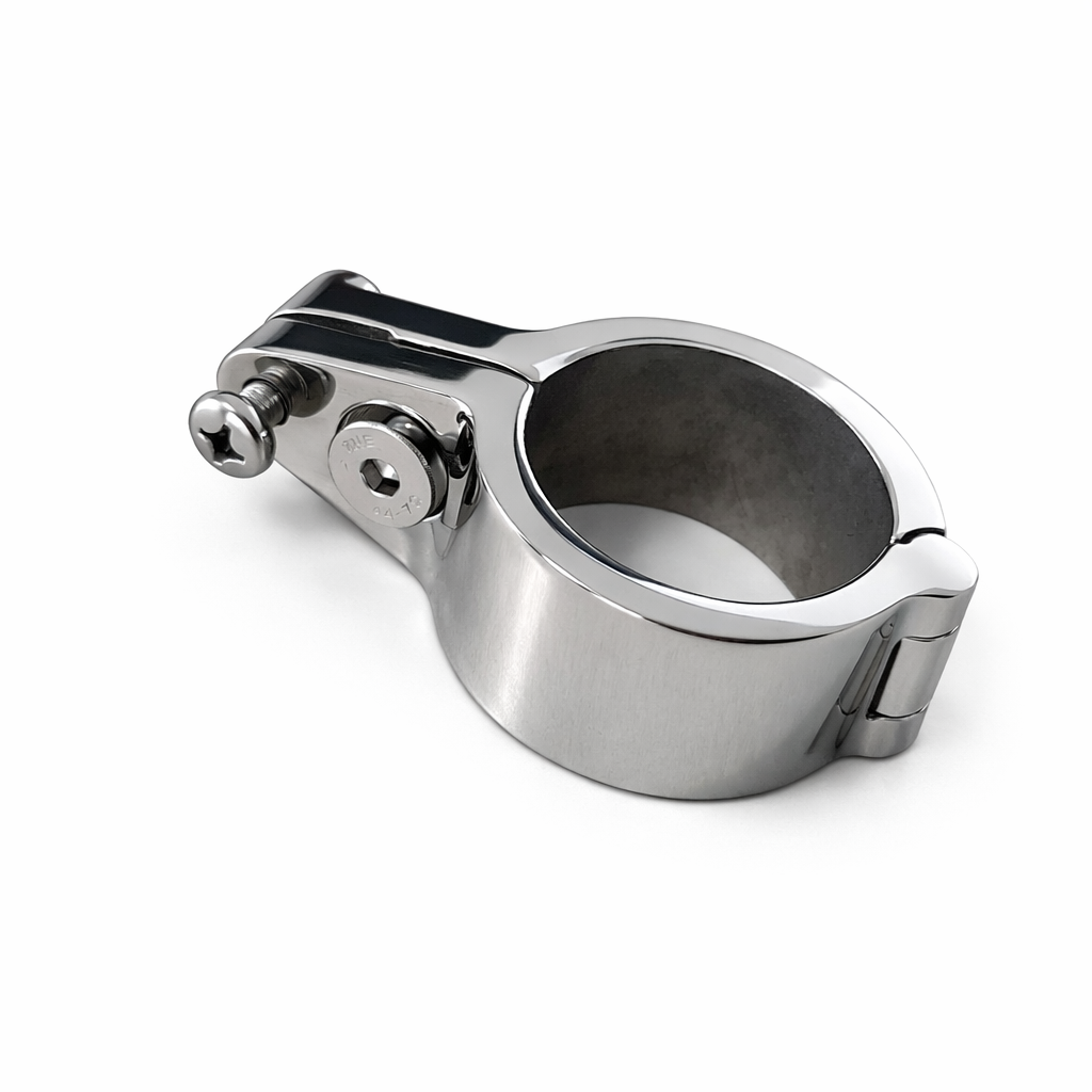 RVS Verbindingsklem voor buizen van 38 mm