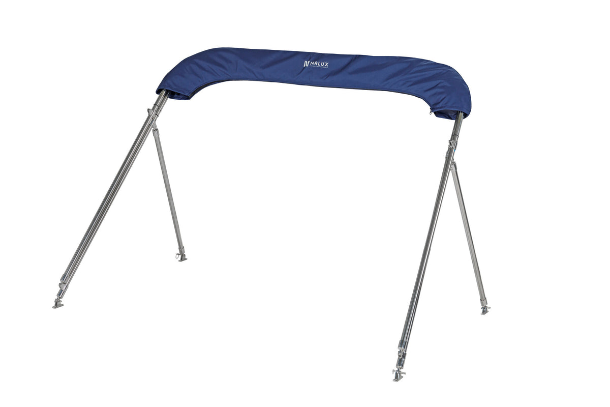 NALUX RVS Biminitop 2 bogen - Hoogte 110 cm -Breedte 130-150 cm