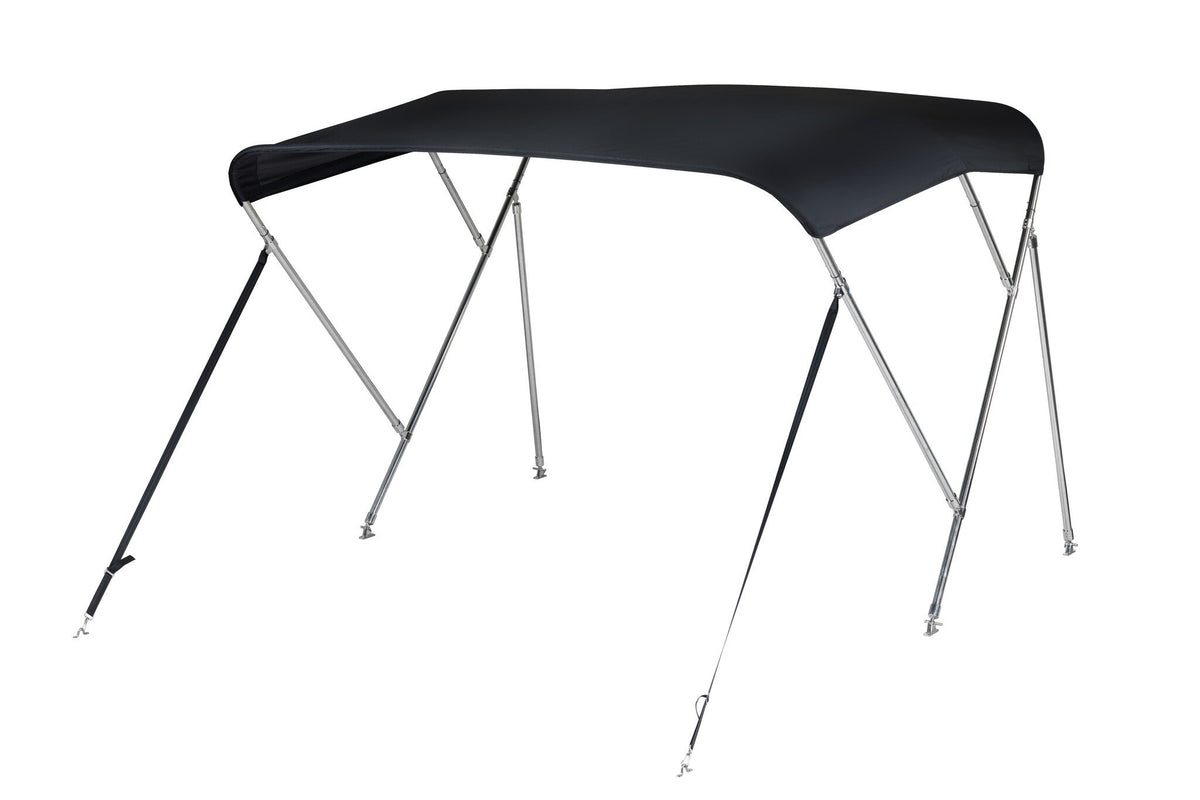 NALUX  RVS Biminitop 3 bogen - Hoogte 117 cm -Breedte 301-316 cm
