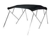 NALUX  RVS Biminitop 4 bogen - Hoogte 137 cm -Breedte 185-198 cm